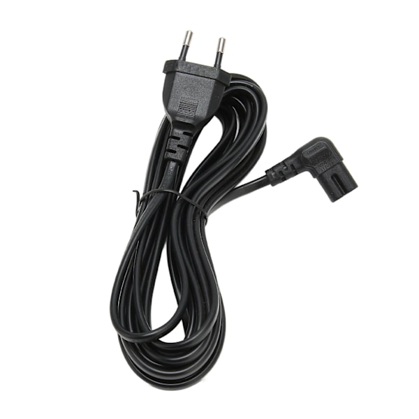 EU-pistokkeen uros IEC320 C7 naaraskaapeliin PVC-kuori vedenpitävä palosuojattu power EU Plug 100-250V 16,4ft