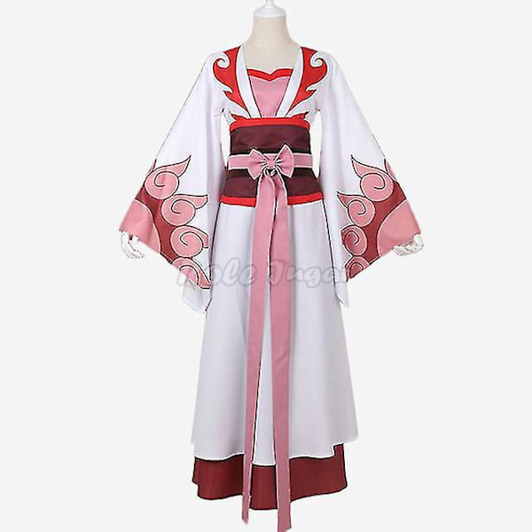 Mo Dao Zu Shi Cosplay Kostymset - Wen Qing Hanfu och Perukalternativ