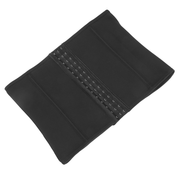 Belly Wrap Komfortabel 4-rads knapp justerbar wrap midjetrener for kvinner Yoga Fitness M