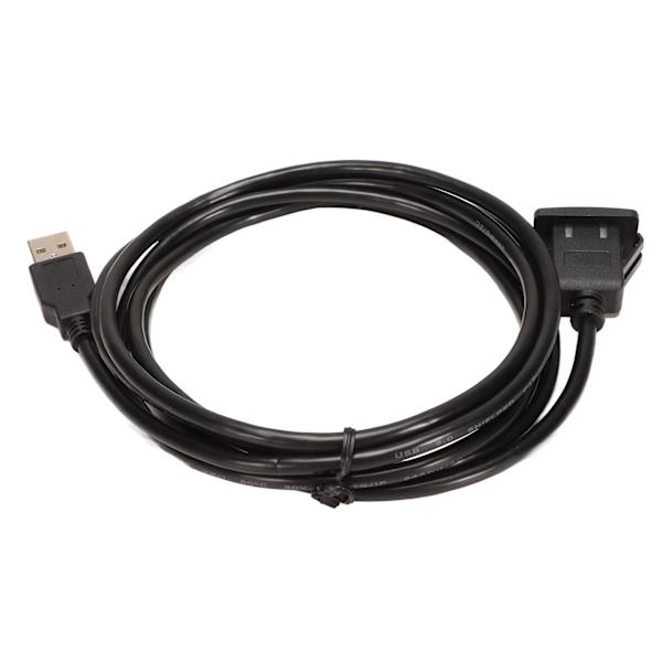 Auton USB 2.0 -jatkokaapeli, upotettu asennus, vedenpitävä PVC auton kojelaudan jatkokaapeli