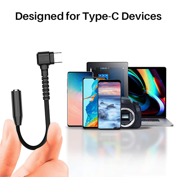 USB C -kuulokeadapteri USB C -ääniliitäntäadapteri USB Type C - 3,5 mm:n adapteri