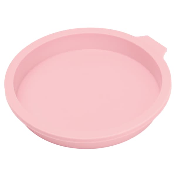 Hjemmekøkken Bageform Kageform Genanvendelig Silikone Bageform til Bageri Kagebutik Desserter Pink Rund