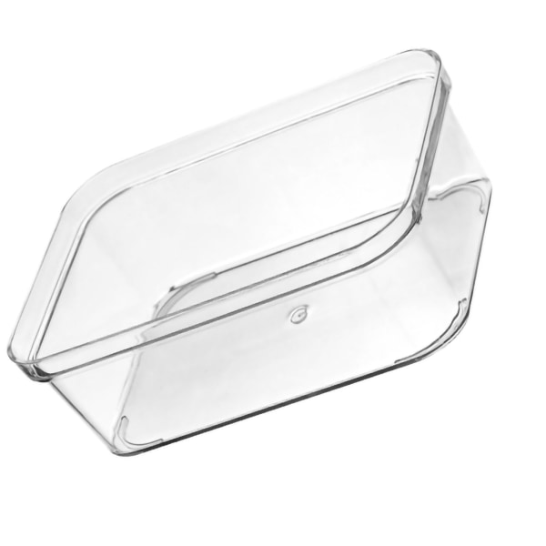 Skuffeopbevaringsbakker Holdbar gennemsigtig plastskuffeopbevaringsboks til køkken Medium firkantet æske