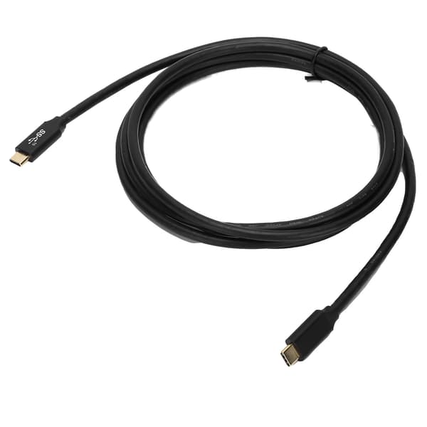 Snabbladdningskabel USB3.1 Dubbelhövdad Typ-C Strömkabel med E-Marker Chip 100W