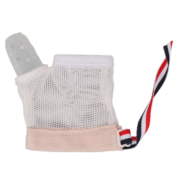 Stoppa sughandske Mjukt mesh Andas fingersugande stoppskydd för baby
