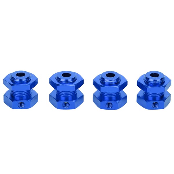 5mm 0,2 tommer Aluminiumlegeringsdækkombinator Kobling Passer til TRAXXAS EREVO 1/10 Bil (Mørkeblå)