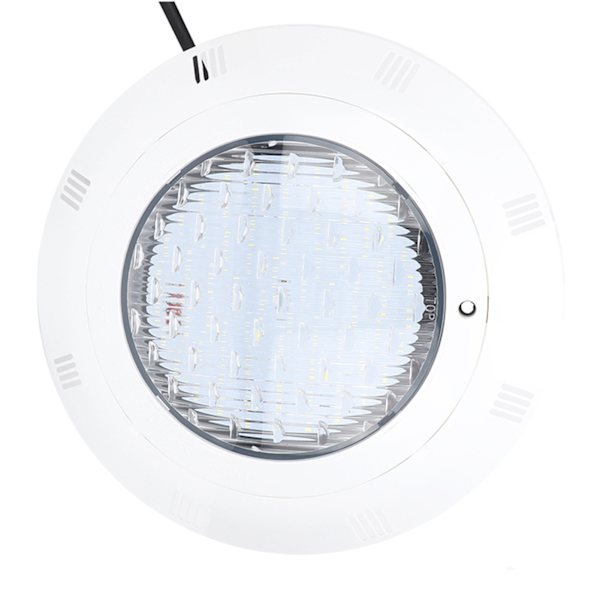 AC12V 40W 360 LED Hvit Farge Lys Undervannsbassenglamper