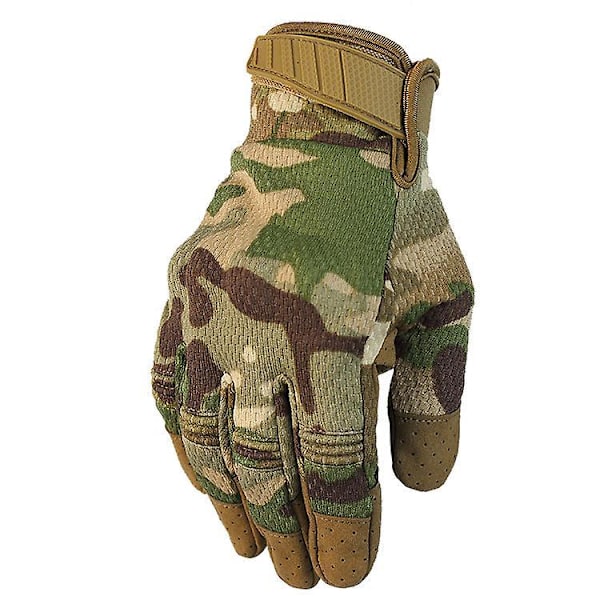 Mænds Taktiske Handsker Fuldfingre Beskyttelse til Airsoft Paintball Arbejde og Jagt XL