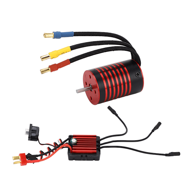 GTSKYTENRC 2838 Sensorless Brushless Motor 35A Brushless Smart ESC Sensorless Motor Combo för 1/14 1/16 RC Bil 3700KV