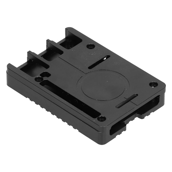 Alumiiniseoskuori UltraOhut CNC-jäähdytyslämpöpesät Metallikuori Raspberry Pi 4B:lle (Musta)