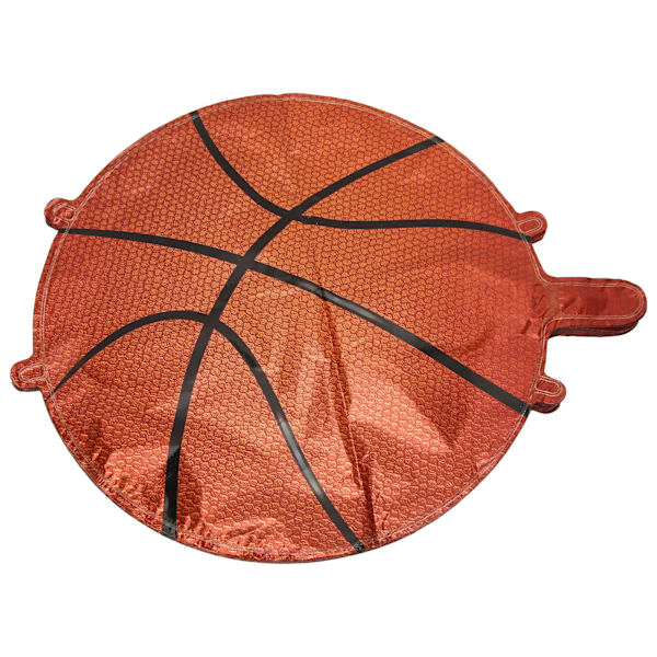 50 stk basketballballonger i aluminiumfolie, gjenbrukbare, selvforseglende, DIY, interessant festdekorasjon for rekvisitter