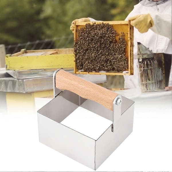 10.5x10.5x10.3cm Stainless Steel Honey Cutter Cutting Tool Beekeeping Tool Accessory