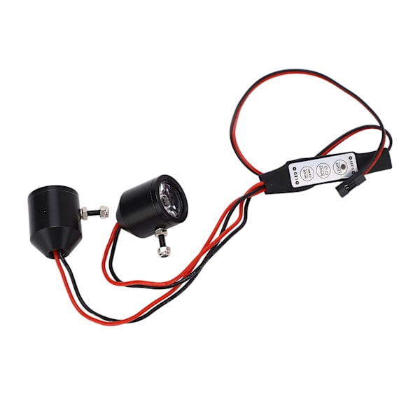 RC Bil Frontlys 3W Sterkt Lys 8 Dynamiske Moduser Passer For Modellbilmodifikasjon Med Kontrollerbar Lysbryter