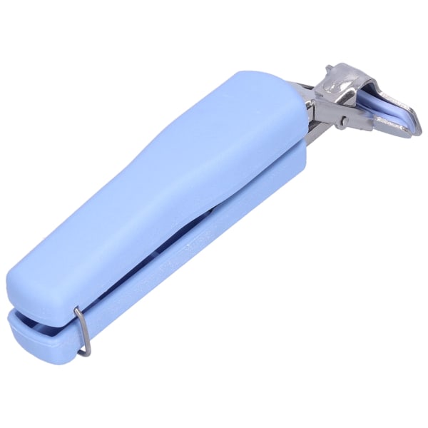 Hot Bowl Fad Grip Tang Skridsikret rustfrit stål AntiScalding Plade Clamp Holder (blå)
