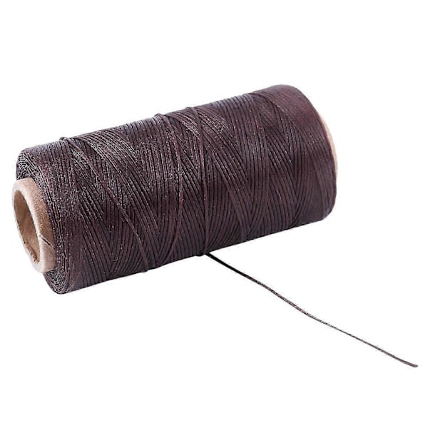 260M 150D 1MM Läder Sömnad Vaxad Tråd Handnål Snöre Hantverk DIY :