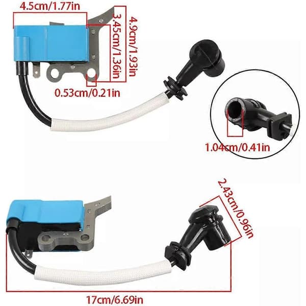 Tændspole kompatibel med Echo SRM-2620 plæneklipper, erstatning A411001710
