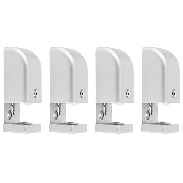 4 stk. Justerbar skydedørstopper Rulleføring Hardware Tilbehør til automatisk dør