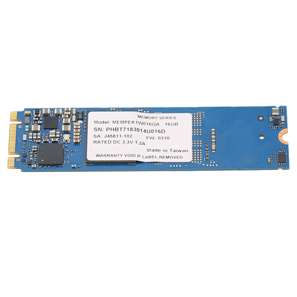 Solid State Drive Minnemodul Harddisk Accelerator 16GB M.2 2280 for Bærbar PC Skrivebord