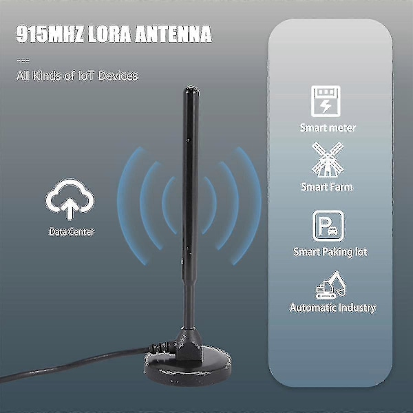 5.8dbi 868mhz Lora Antenne Til Helium Hotspot Nebra Bobcat 300 Miner Udskiftningsantenne Med Rp-sm Zekai