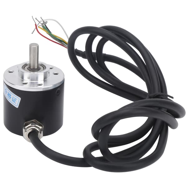 ABZ Enkoder Inkrementell 3-Fase Solid Aksel 6mm Motorreduksjonsutstyr DC5-24VC38S6G5-360Z