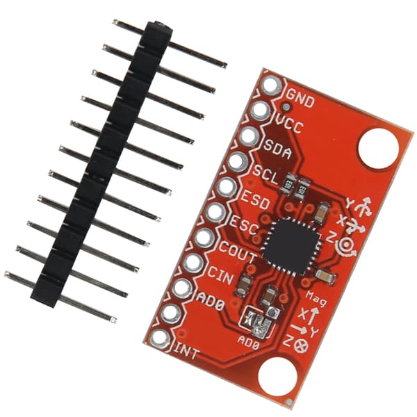 MPU-9150 9-akset gyroskop accelerometer magnetisk sensormodul kortkomponenter