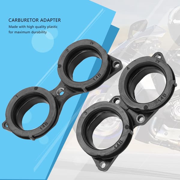 Karburator Indsugningsmanifold Interface Adapter Støvleled til YAMAHA YZF-R1 YZFR1 2009-2014