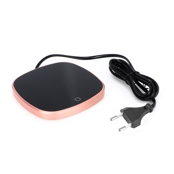 Household Waterproof Touch Heating Cup Mat Warm Electric Pad for Coffee Tea (EU Plug 220V)