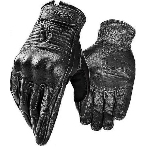 Getskin Motorcykelhandskar Herr Skydd Motorläder Hel Finger Året Runt 2XL