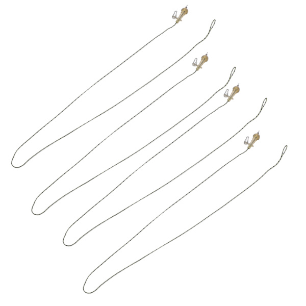 Fiskegrej Leadcore Carp Leaders Udskiftelige Hybrid Camo Leadcore Leaders til fiskeri3 stykke underline