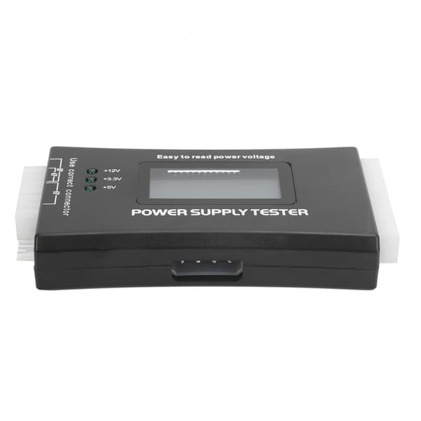 PC-strömförsörjningstestare 20/24Pin med LCD-skärm Spänning PG-värde för ATX BTX ITX