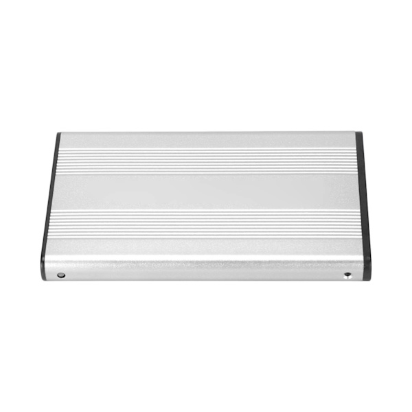HDD-kabinett 2,5 tommer 2 TB kapasitet 480 Mbps overføringshastighet aluminiumslegering med USB2.0-overføring for Windows for VistaSilver