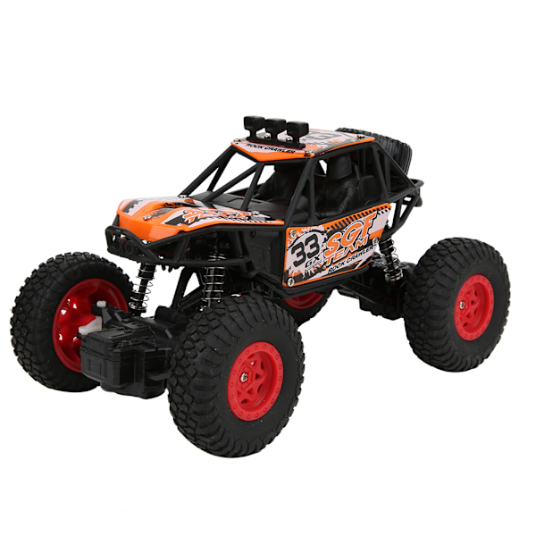 MGRC 8211A 1/20 4WD Fjernstyrt Klatrebil Gjenladbar Off Road Kjøretøy Gutter RC Leker (Oransje)