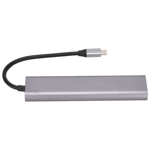 Dockningsstation 5 i 1 Typ C till High Definition Multimedia Interface USB-port 5 Gbps snabb överföringshubb