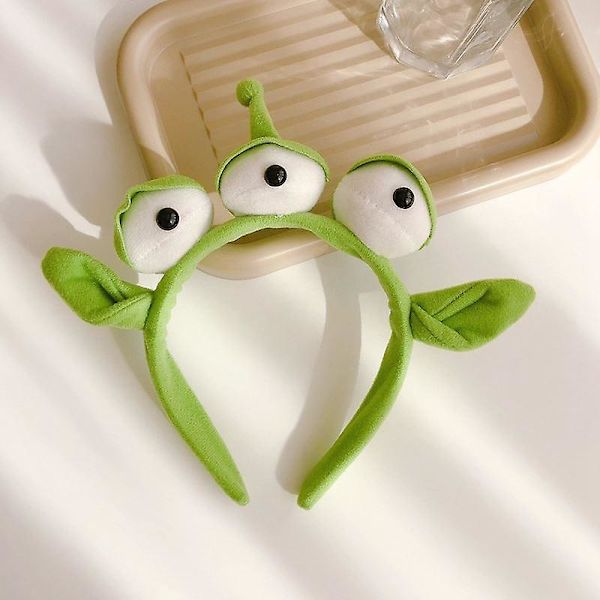 Alien Eyeball Pääpanta - Joustava Pehmoinen Monsteri Asuste Juhliin, Suihkuun ja Kauneudenhoitoon