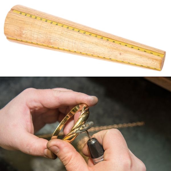 Rannekorun tekeminen tikkujen rannerengaskaran langan käärintätyökalu pyöreän muotoisen korujen tekemiseen