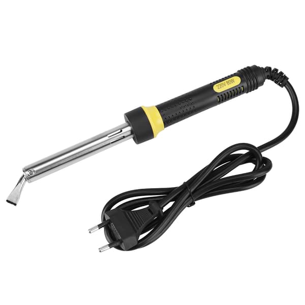 80W elektrisk loddebolt med buet spiss, ekstern oppvarming, EU-plugg 220V