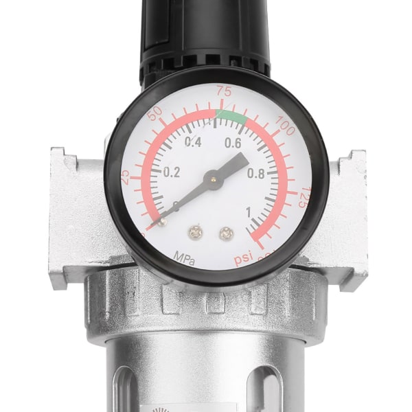 BSP 1/2" luftkompressor fuktighetsvannlåsfilterregulator med monteringstilkobling