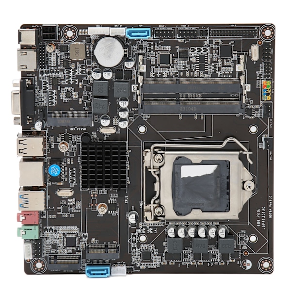 H81 Mini ITX moderkort LGA 1150-kortplats Dubbelkanal DDR3 Stöd för Core I3 I5 I7 4:e 5:e generationens CPU för All in One PC