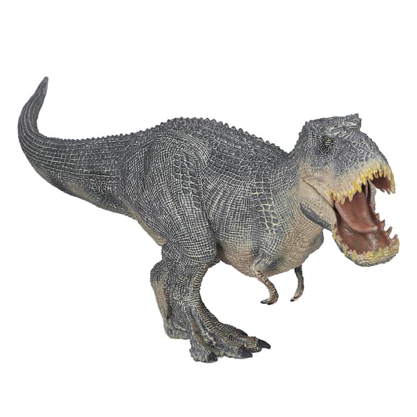 Dinosaurlegetøj Realistisk Stor Solid T Rex Dinosaurfigurer Model Legetøj til Børn Småbørn Blå