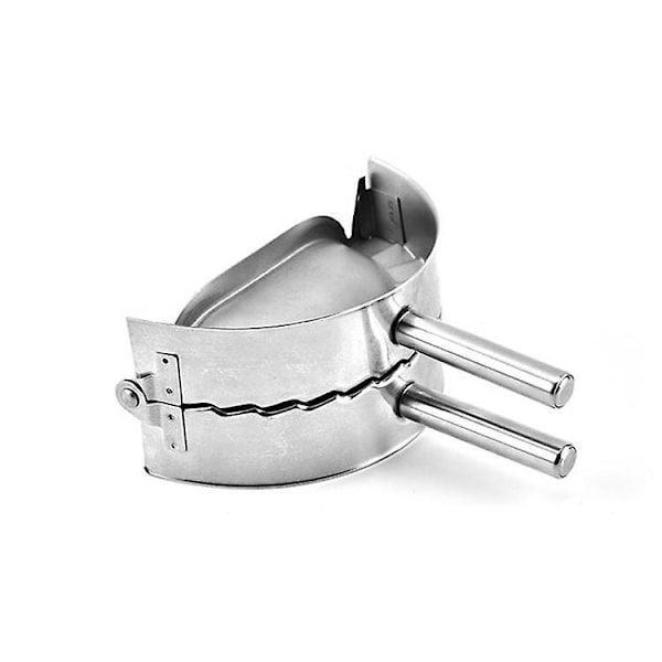 Stål Dumpling Maker 2-i-1 - Stor Storlek, 9,7 tum