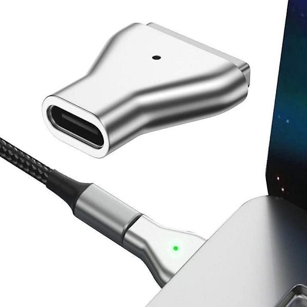 USB-C till magnetisk adapter - Snabbladdningskonverter för MacBook Air/Pro 2013-2015