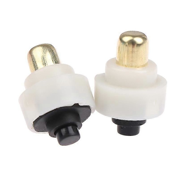 2 kpl 20 mm LED-taskulampun painonappikytkin ON/OFF sähköinen taskulampun takakytkin
