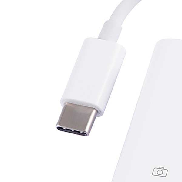 Minneskortsadapter Typ C till OTG USB3.0-kortläsare för anslutning av tangentbordsmus USB -minne