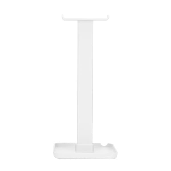 Hovedtelefonholder Multifunktionel Pladsbesparende Robust Holdbar Stabil Lys Farve Headset Holder Hvid