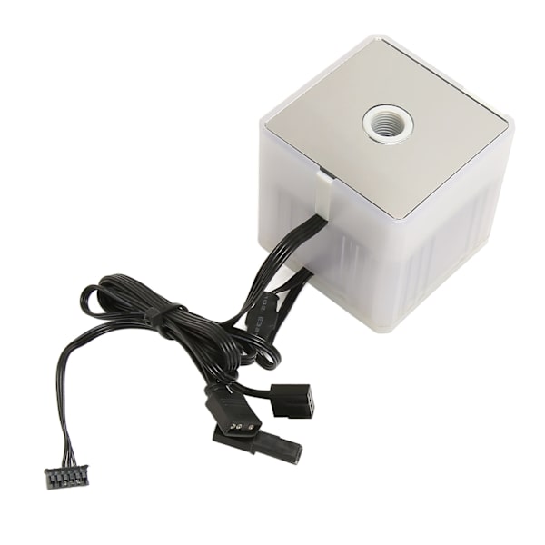 G1/4 PC-vesijäähdytyspumppu PU RG4 12V DC Hiljainen toiminta Värikäs PC-vesijäähdytin Integroitu pumppu