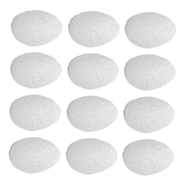 12 stk. simulerte DIY dinosaur-egg graveleker for barn, dinosaur-eggmodell, pedagogisk gave