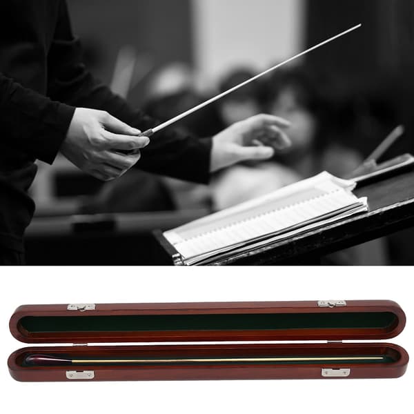 Rød sandeltre-batong, high-end musikalsk dirigentbatongboks