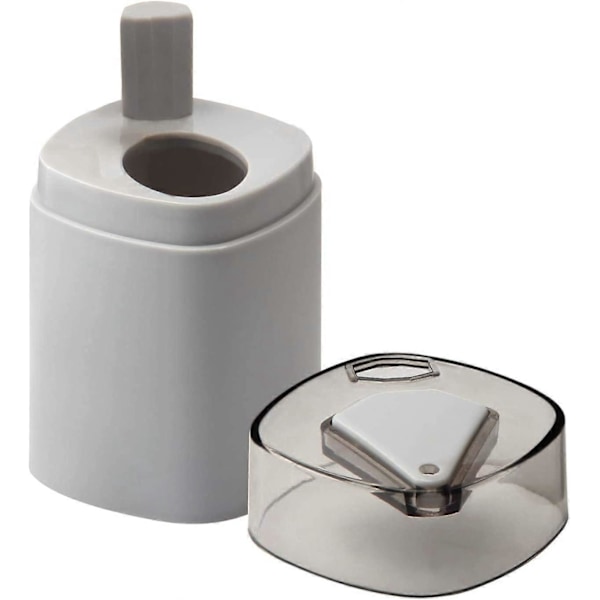 Automatisk Pop-Up Tandpetare Dispenser, Tandpetare Förvaringslåda (Grå)