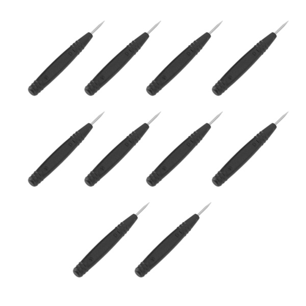 1,2 mm kuulotyökalun tuuletusaukkojen puhdistusaine 10 kpl Kevyt pölytiivis vedenpitävä kuuloapplikaattorin puhdistusaine