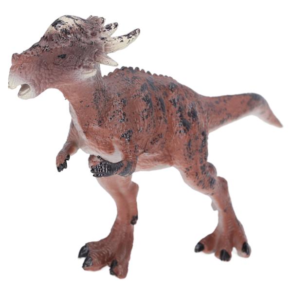 Dinosaur Figurine Barn for barn, Statisk Pachycephalosaurus Dinosaur Model Leke med Lyd Dekorasjon Gave